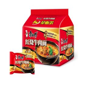 康师傅 104g*5 红烧牛肉面五连包